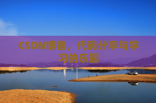CSDN博客，代码分享与学习的乐园
